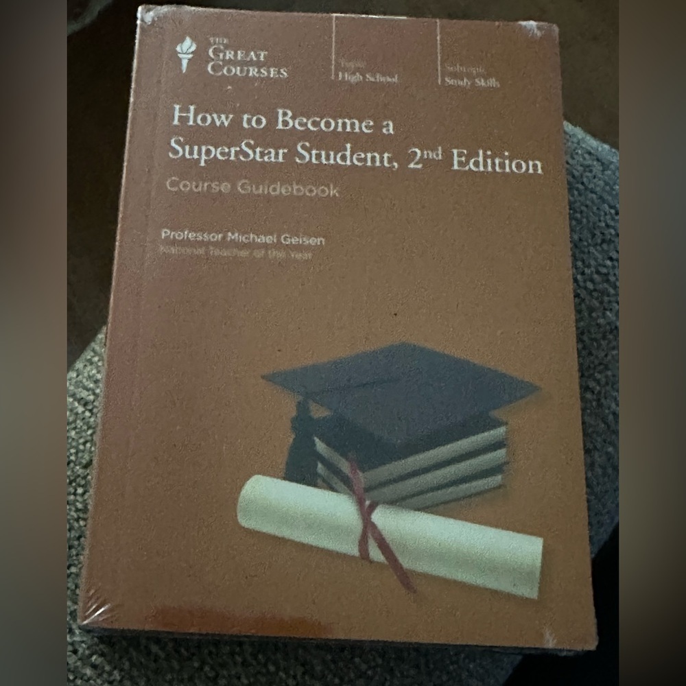 How to Become a SuperStar Student, 2nd Edition Guidebook & DVD set, new!